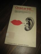 Aase: Ordet er fritt. 1977.