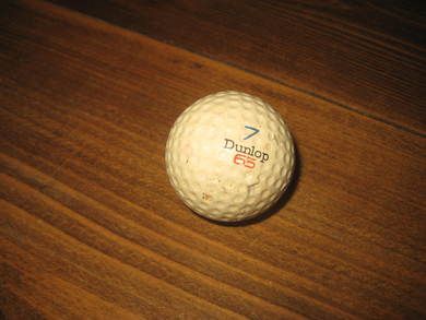 Golfball DUNLOP 7 1965??