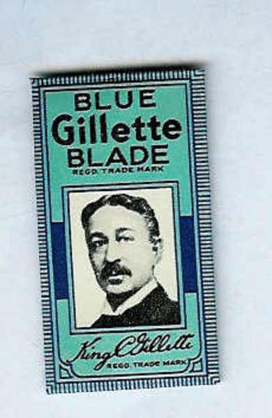 Blue Gilette Blade