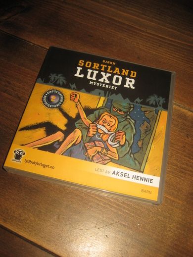 SORTLAND BJØRN: LUXOR MYSTERIET Barnebok lest av Aksel Hennie ca 2 timer