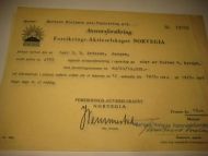 Forsikrings- Aktieselskapet NORVEGIA, Nr. 12716, 1944.