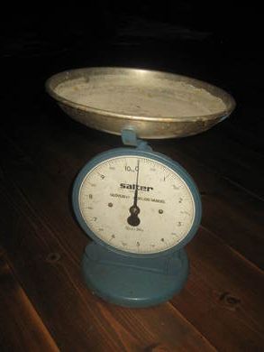 Eldre postvekt ? SALTER 70 tallet