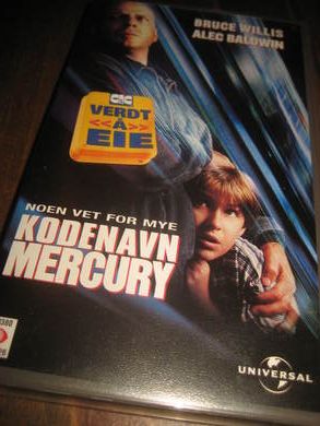 BRUCE WILLIS: KODENAVN MERCURYU 1998 15 ÅR 107 MIN