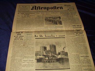 1935 nr 395 Aftenposten