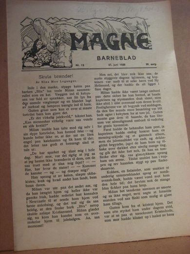 1920 nr 013 MAGNE BARNEBLAD