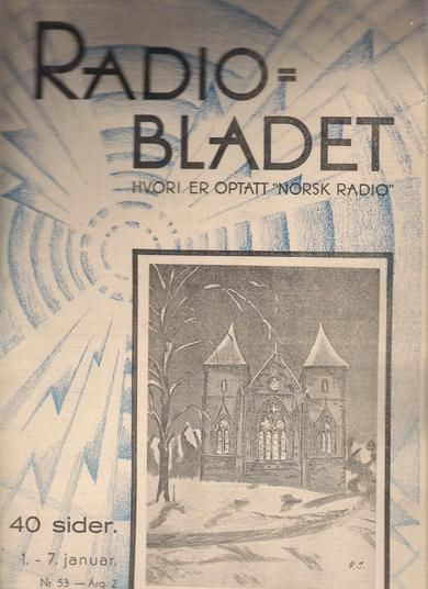 1932 nr 053 RADIO BLADET