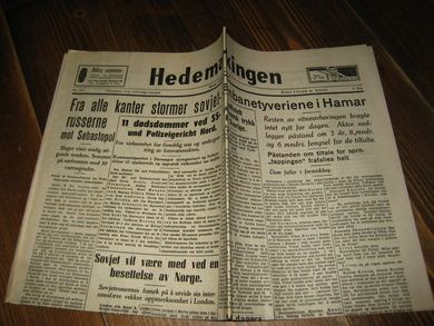 1944 nr 107 Hedemarkingen