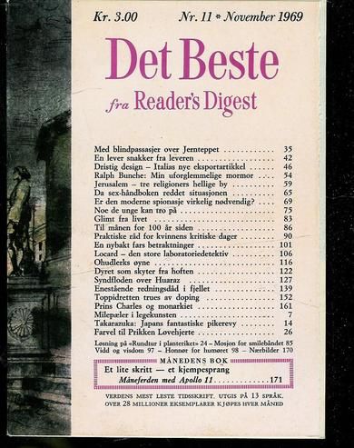 1969 nr 011 Det Beste fra Reader's Digest