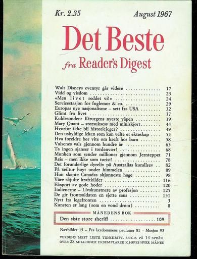 1967 nr 008 Det Beste fra Reader's Digest