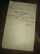 MODALEN 22 august 1905 Fra Olav Straume Landhandleri