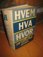 1960, HVEM HVA HVOR.