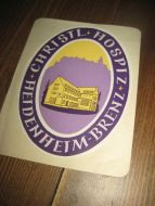 HOTEL- PENSION, BRENDEL, NURNBERG. 50-60 tallet.