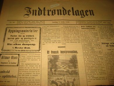 1916 nr 044 Indtrøndelagen