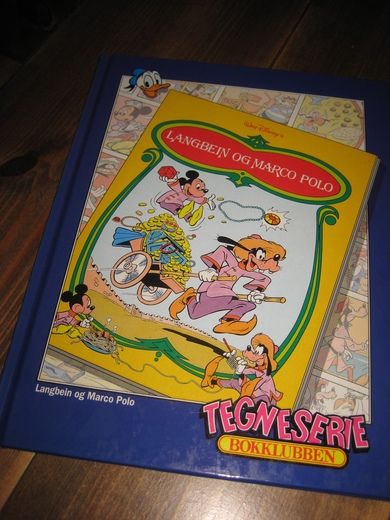 TEGNESERIE BOKKLUBBEN LANGBEIN OG MARCO POLO 1993