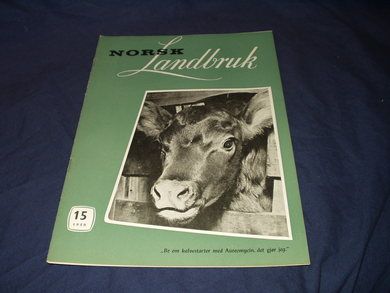 1958 nr 015 NORSK Landbruk