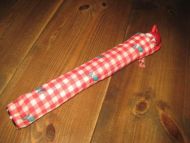 Strøken ubrukt dame paraply 80 tallet