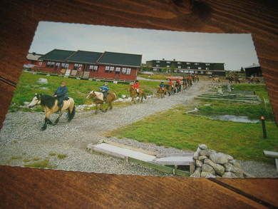 Fjellheimen Høyfjellsenter Sjusjøen Sunnmørsposten nr 579 70 tallet Ubrukt