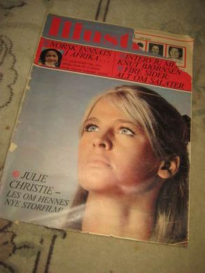 1967? nr 036 ILLUSTRERT JULIE CHRISTIE
