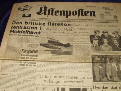 1940 nr 223 aften Aftenposten