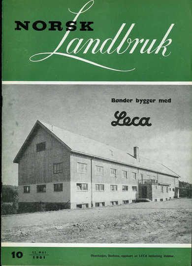 1961 nr 010 Norsk Landbruk