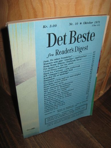 1971 nr 010 Det Beste fra Readers Digest