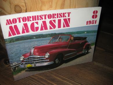 1981 nr 008 MOTORHISTORISKT MAGASIN