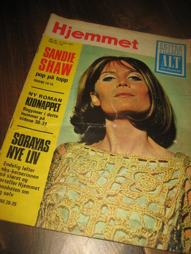 1967 nr 028 Hjemmet SANDIE SHAW