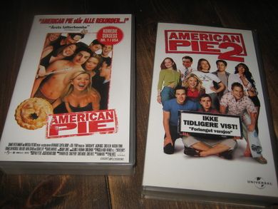 AMERICAN PIE I-II 1999-2001 11 ÅR 210 MIN