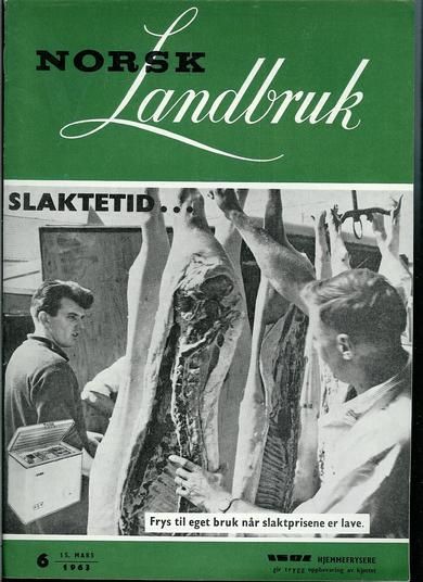 1963 nr 006 NORSK Landbruk