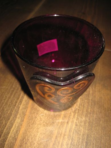 Malt glass fra Black Design Ca 8 cm i diameter