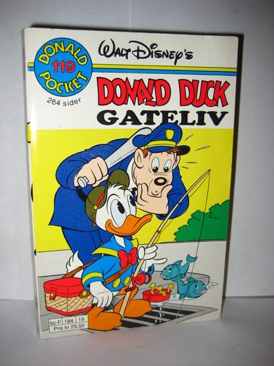 DONALD DUCK GATELIV bok nr 119