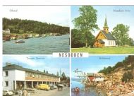 Motiver fra Nesodden. Nr A3 fra Hønefoss Kunstforlag.