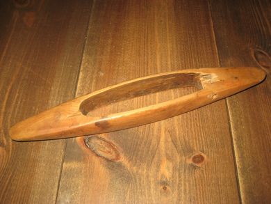 Eldre spole brukt til veving