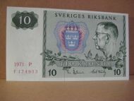 1971 P F174933 10 KRONOR