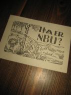 HVA ER NBU? 50 tallet
