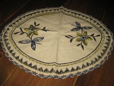 Oval heimeydd duk ca 44 cm i diameter