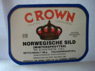 CROWN NORWEGISCHE SILD, WINTERSPROTTEN.