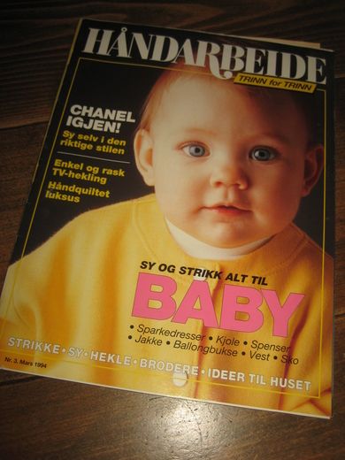 1994 nr 003 HÅNDARBEIDE TRINN FOR TRINN