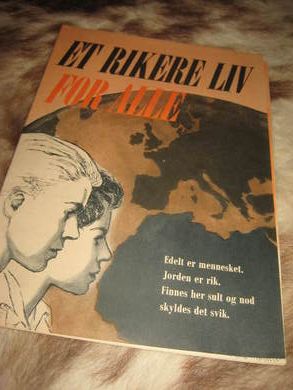 ET RIKERE LIV FOR ALLE. DET NORSKE ARBEIDERPARTI 1960.