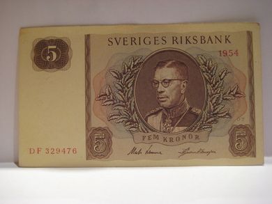 1954 5 KRONOR DF329476