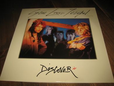 GENE LOWES JEZEBEL DISCOVER - GLAD TO BEE ALIVE 1986 Dobbel LP