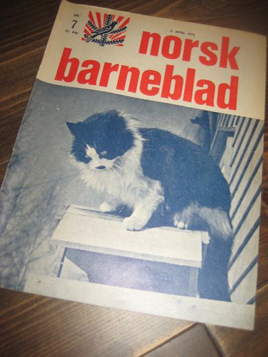 1974,nr 007, norsk barneblad.