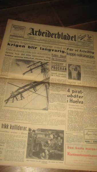 1937,nr 212, Arbeiderbladet. 