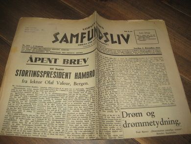 1934 nr 122 SAMFUNNSLIV