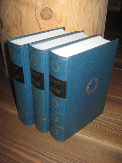IBSEN, HENRIK: SAMLEDE VERKER. 1-3. 1972.
