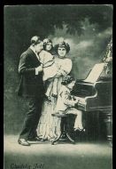 Postkort fra tidleg 1900 tallet