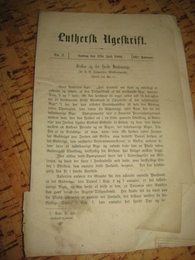 1884 nr 002 Luthersk Ugetidskrift