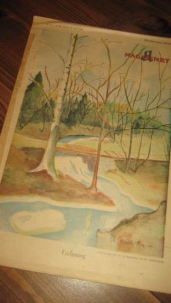 1932 nr 017 A MAGASINET Originaltegning for A Magasinet av Ch Middelthon