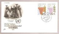 1979, FOR A FREE AND INDEPENDENT NAMIBIA, FDC FRA UNITED NATIONS.
