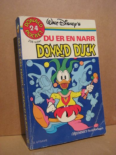 Nr 024 DU ER EN NARR DONALD DUCK 2 utgave
